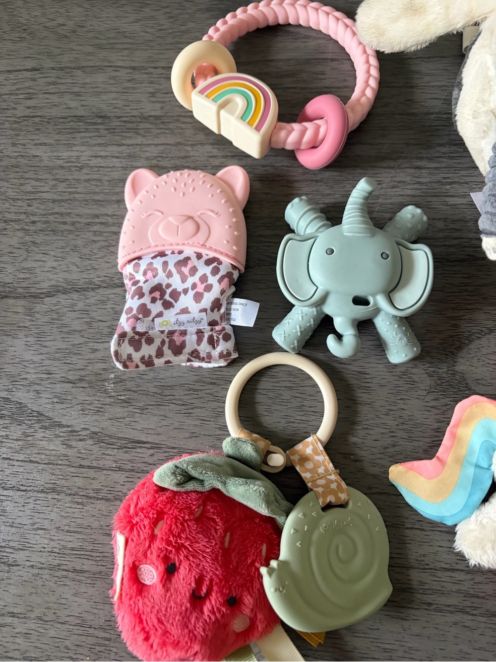 Itzy ritzy toy/teether bundle - Picture 3 of 3